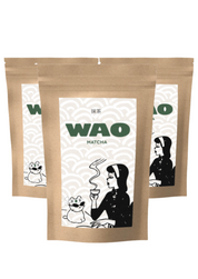 3-pack WAO Matcha 50 gram